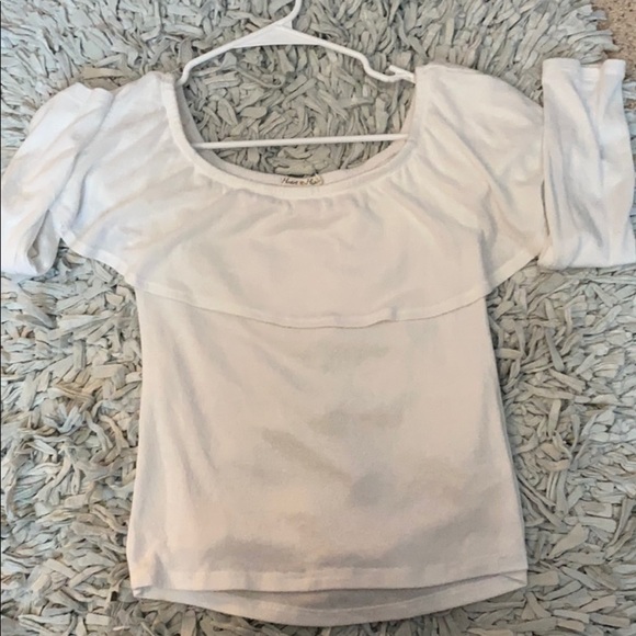 Off Shoulder White Top - Picture 5 of 5